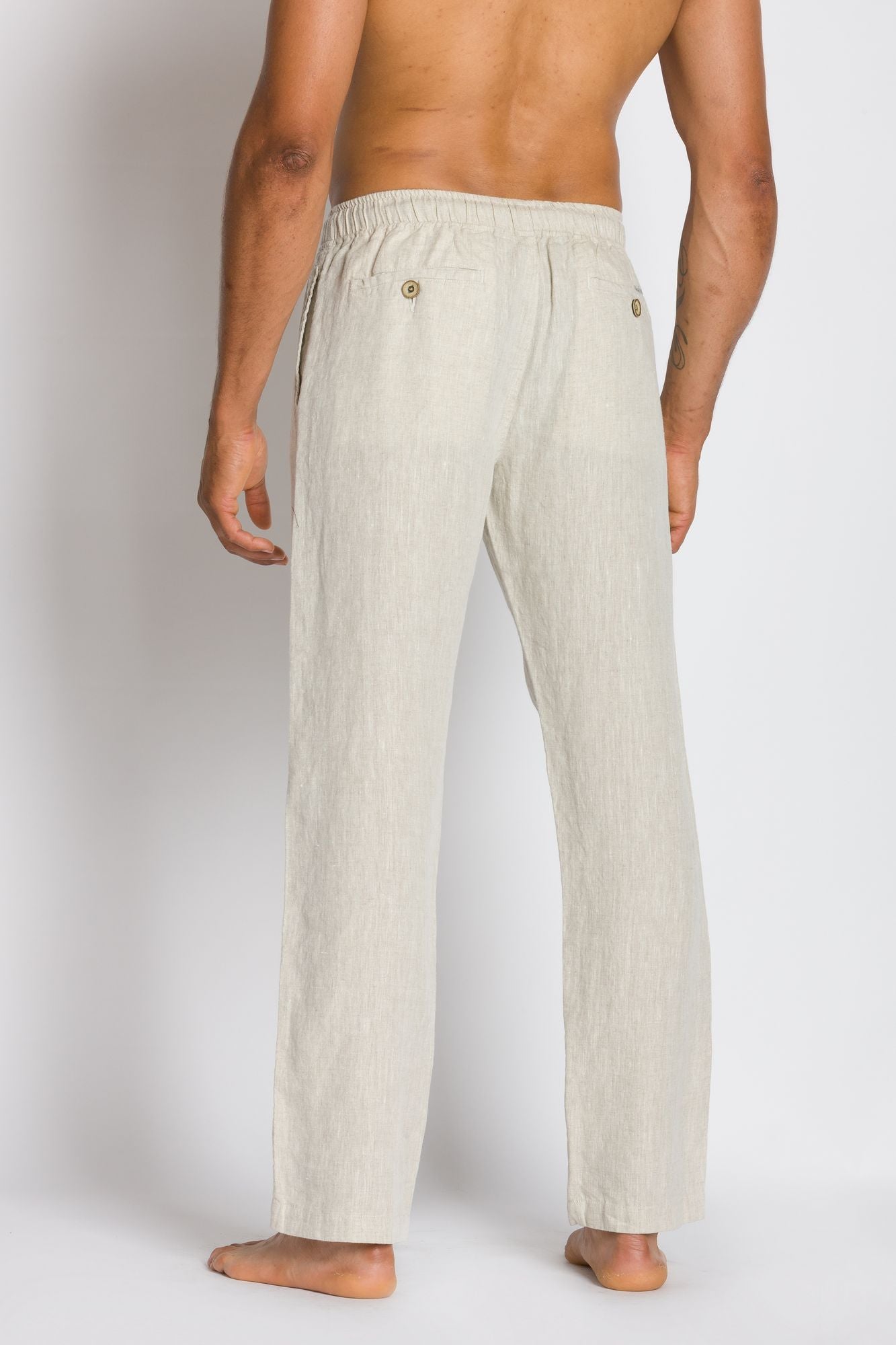 Men's Linen Pants - Zenkai Sports