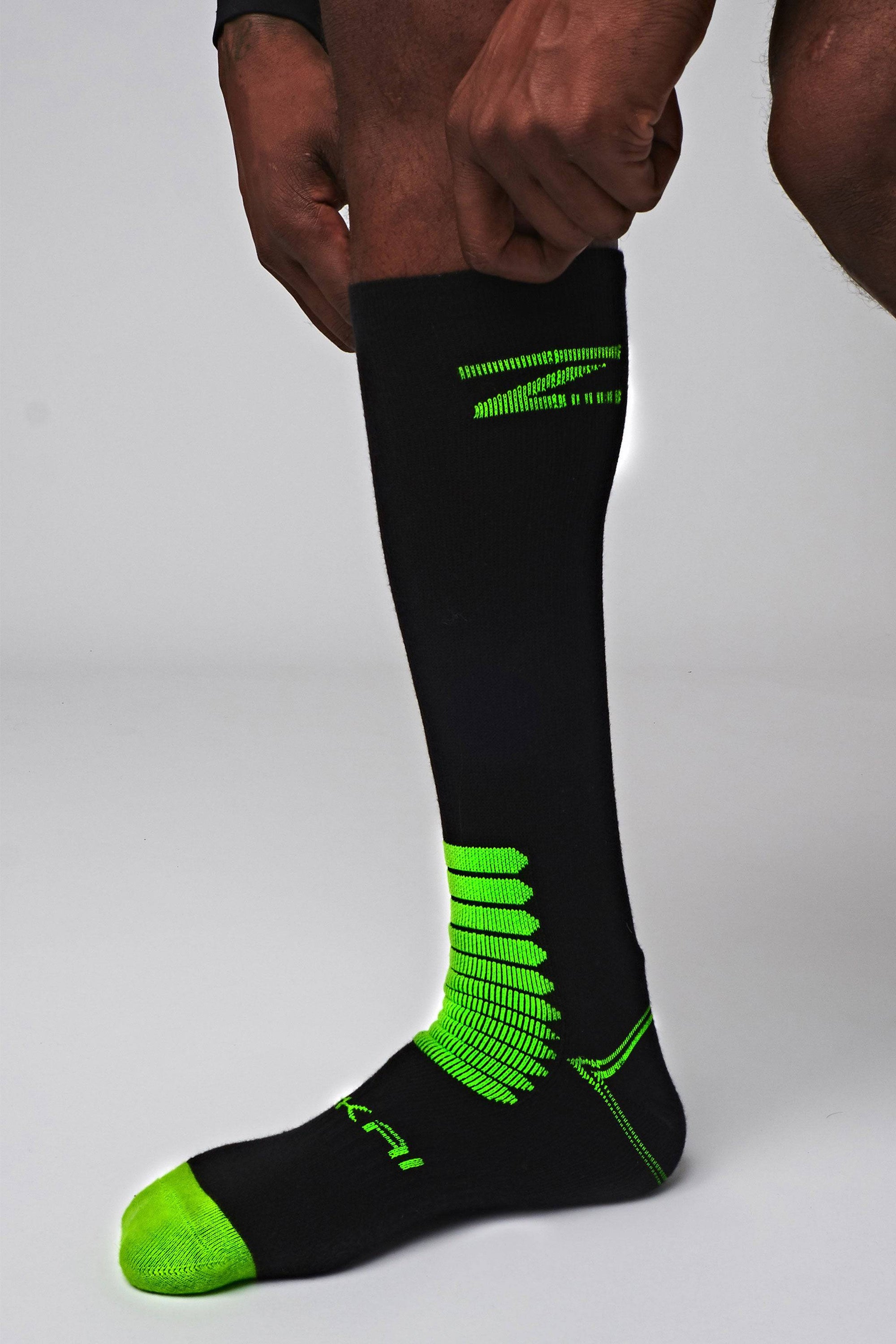Men's Peak Compression Lace Bite Socks
