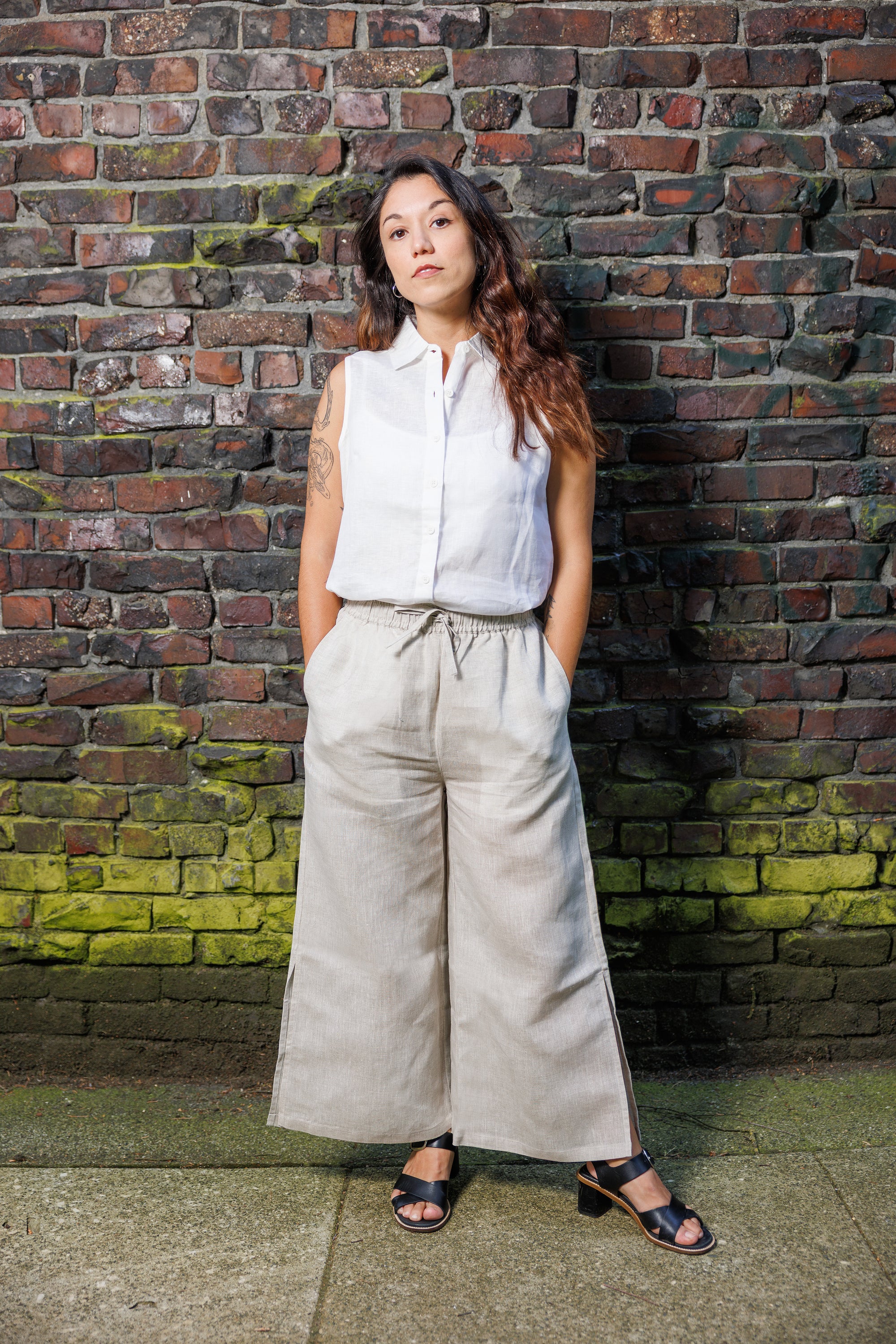 Women's Linen Pants - Zenkai Sports