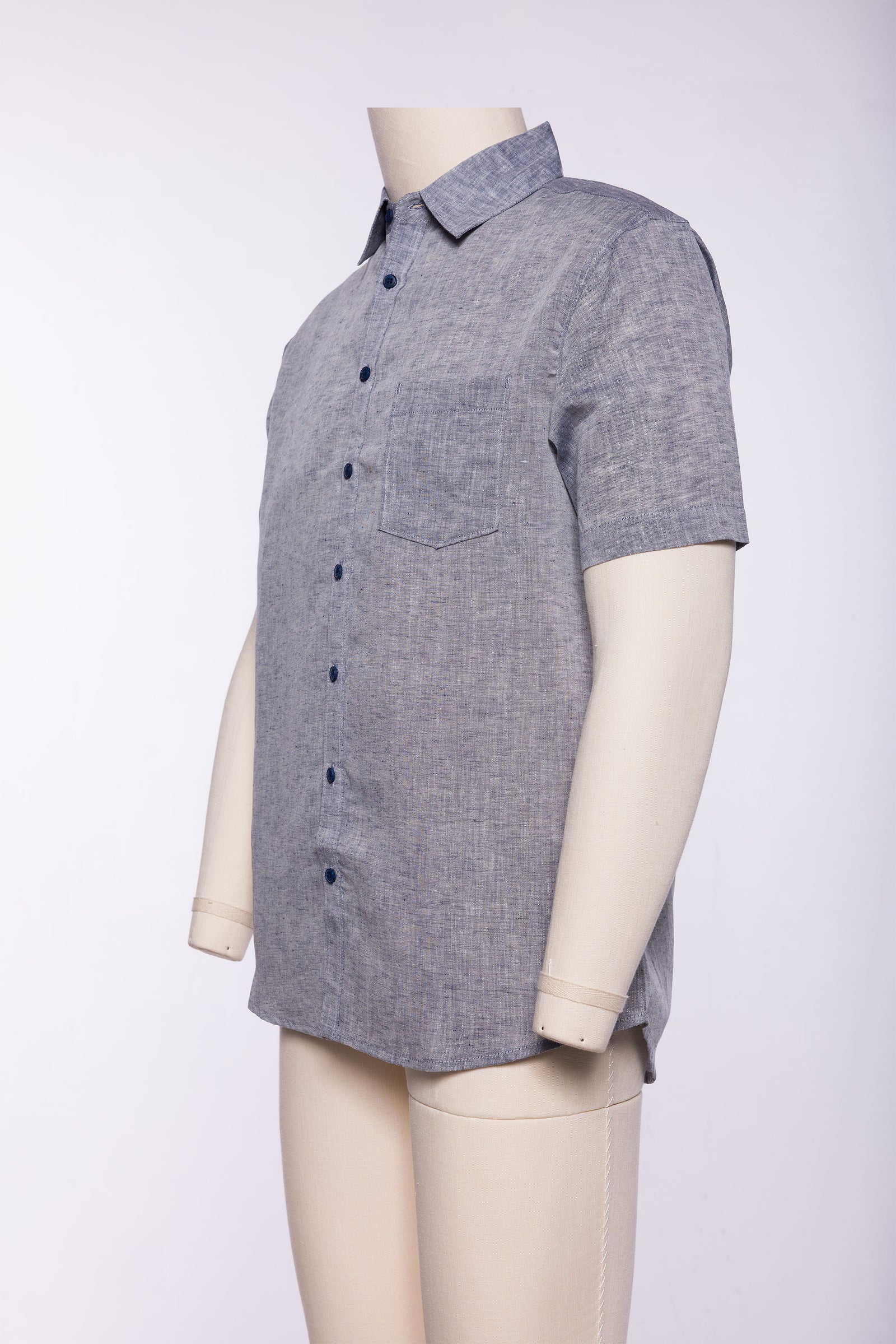 Men's Linen Button down Shirt - Zenkai Sports