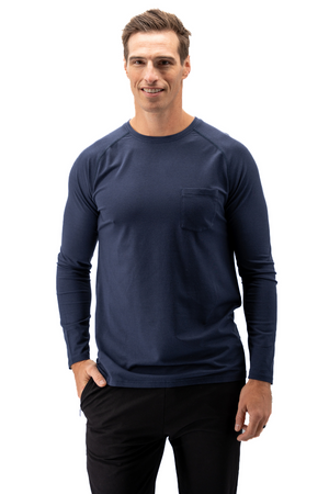 VAN FIRE Men's Pathfinder Raglan Long Sleeve Top