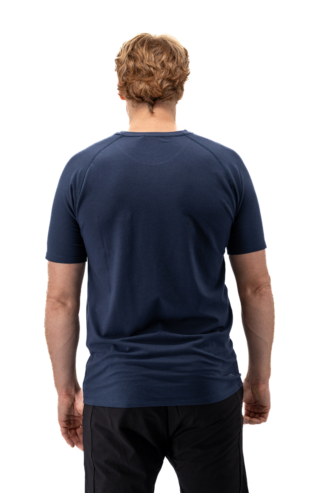 Men's Raglan Short Sleeve Tee with Front Pocket - Zenkai Sports