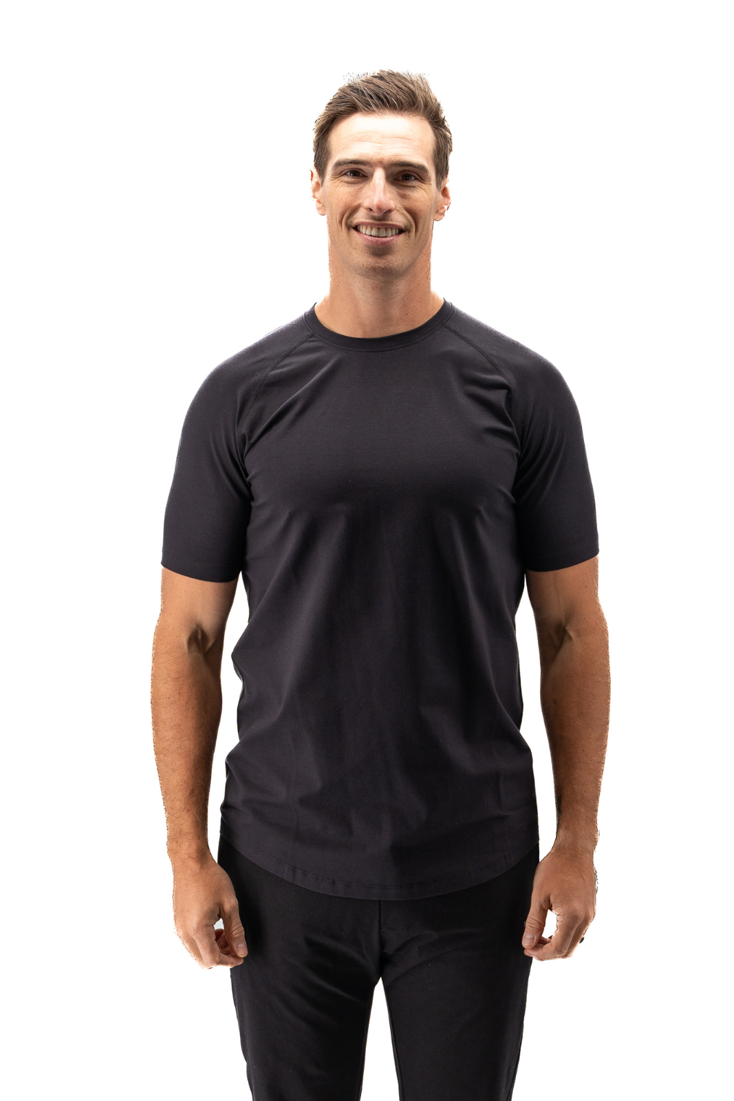 Men's Scoop Short Sleeve Tee - Zenkai Sports Men's Scoop Short Sleeve Tee - Zenkai Sports