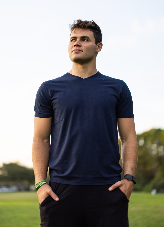 Men's Pathfinder V-Neck Short Sleeve T-Shirt - Zenkai Sports