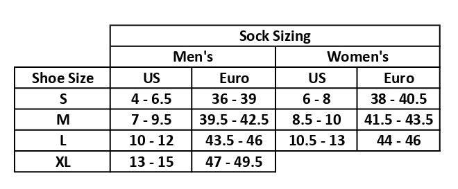 Men's Peak Compression Lace Bite Socks